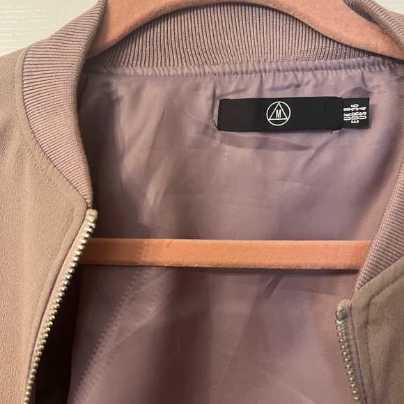 Missguided Pink Bomber Jacket - Picture 2 of 2